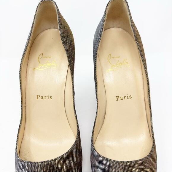 Christian Louboutin Very Prive 120 Heels Pumps Size 39 - Picture 2 of 10